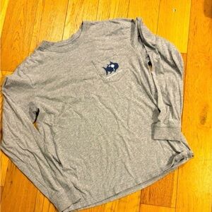 Southern Tide South Carolina flag long sleeve pocket tee